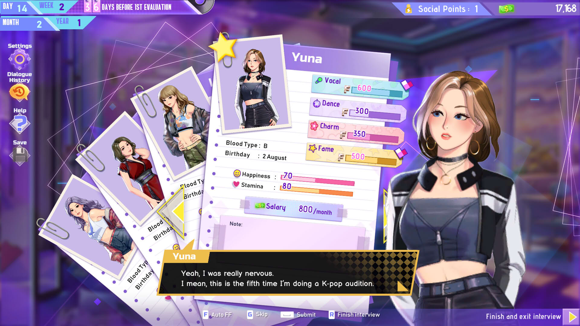 Screenshot for K-Pop Idol Stories: Road to Debut
