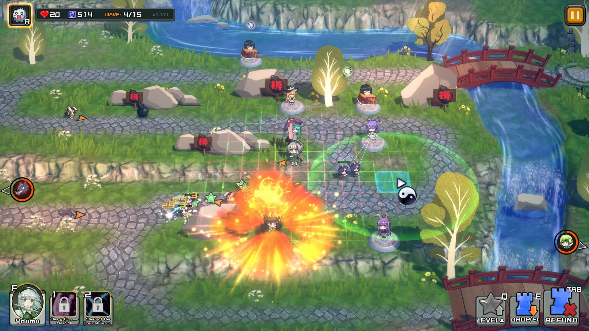 Screenshot for Touhou Monster TD