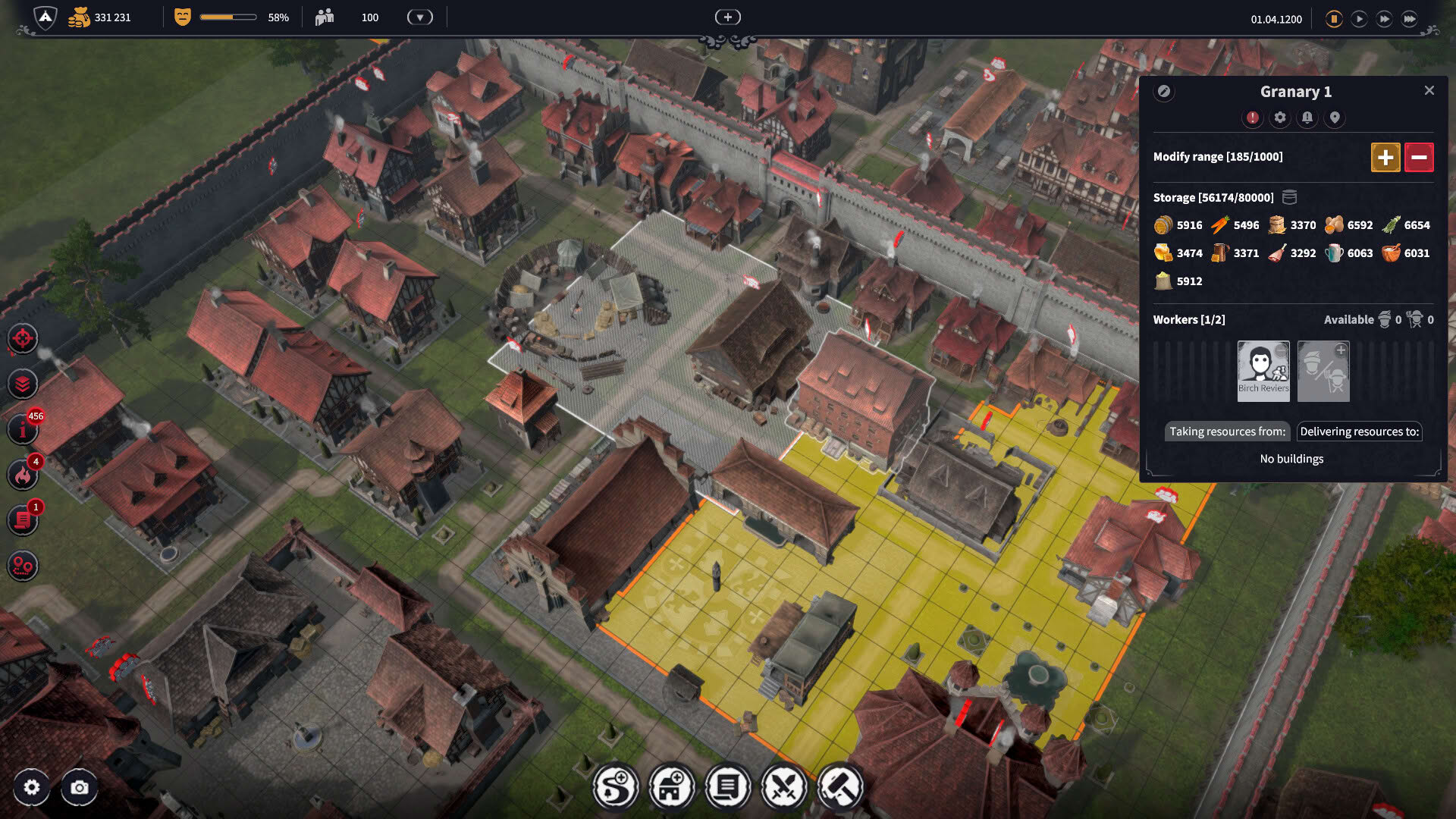 Screenshot for Feudal Baron: King's Land