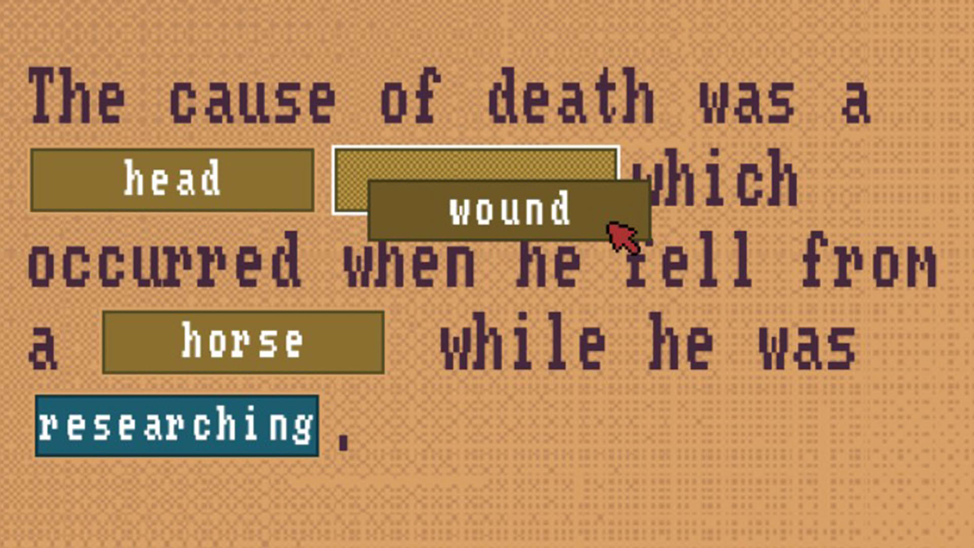 Screenshot for The Case of the Golden Idol