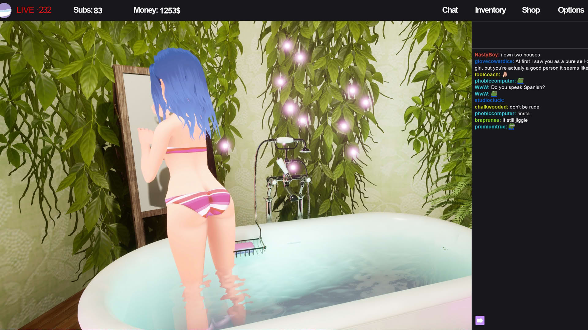 Screenshot for Hot Tub Simulator