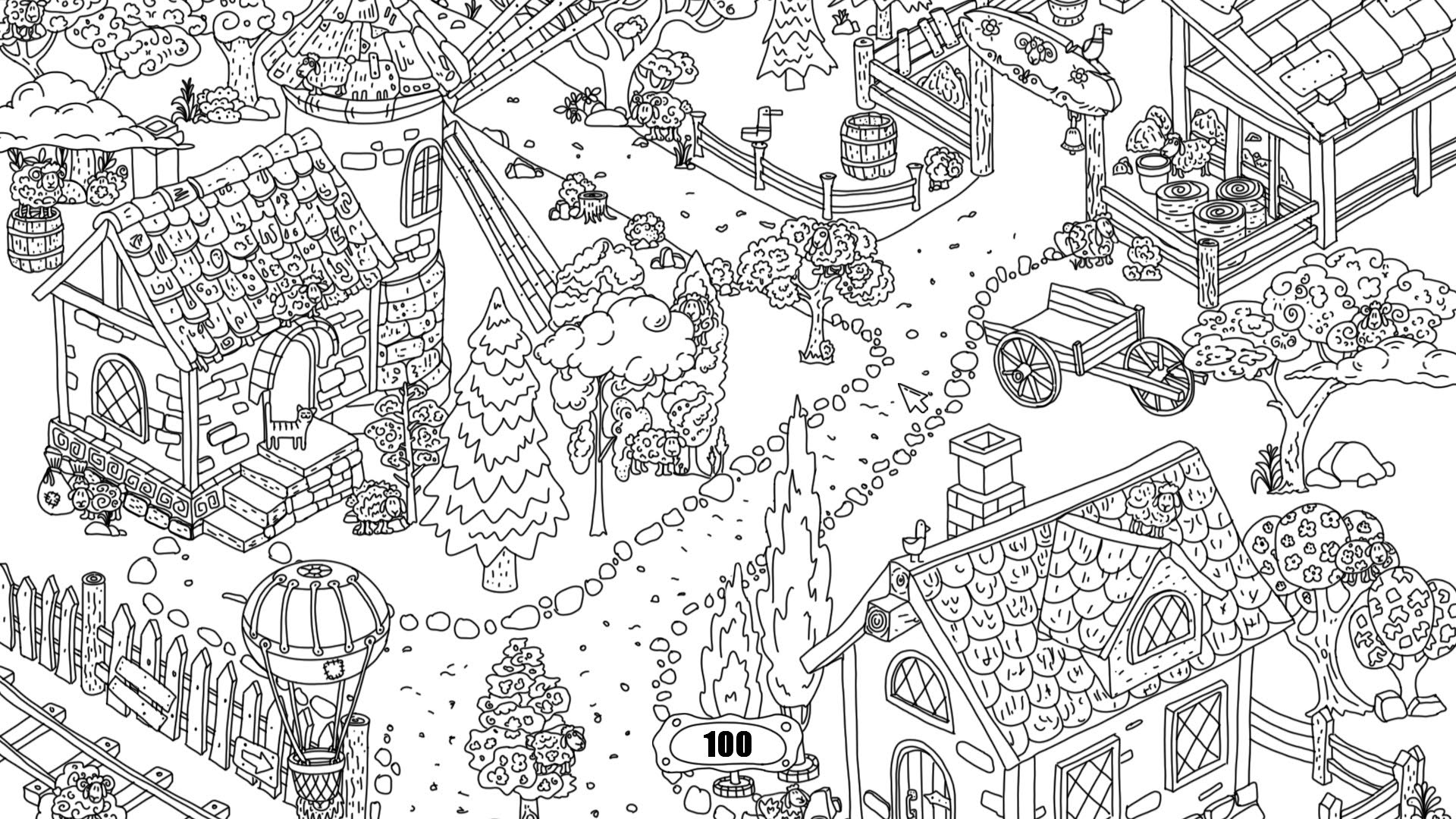 Screenshot for 100 Hidden Rams
