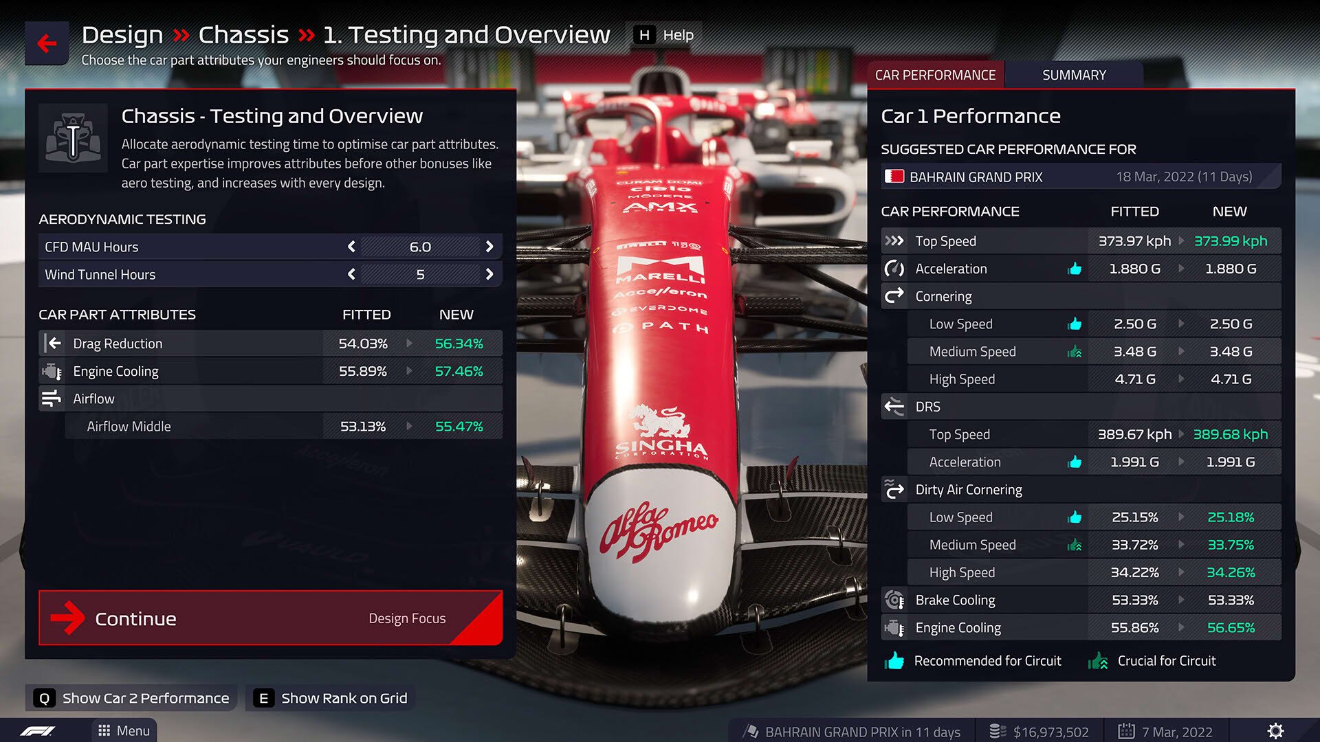 Screenshot for F1 Manager 2022