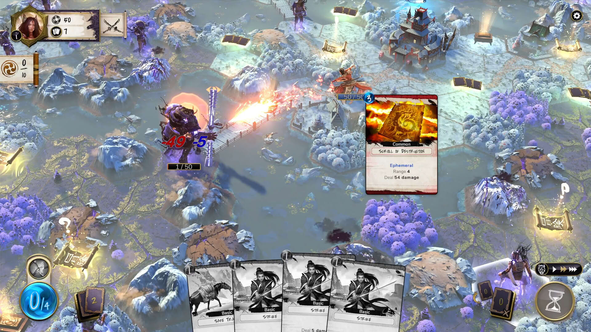 Screenshot for Mahokenshi - The Samurai Deckbuilder