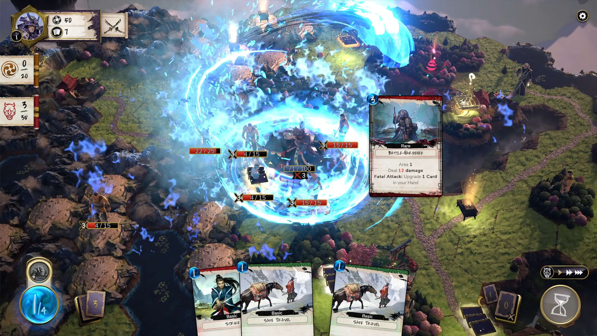 Screenshot for Mahokenshi - The Samurai Deckbuilder
