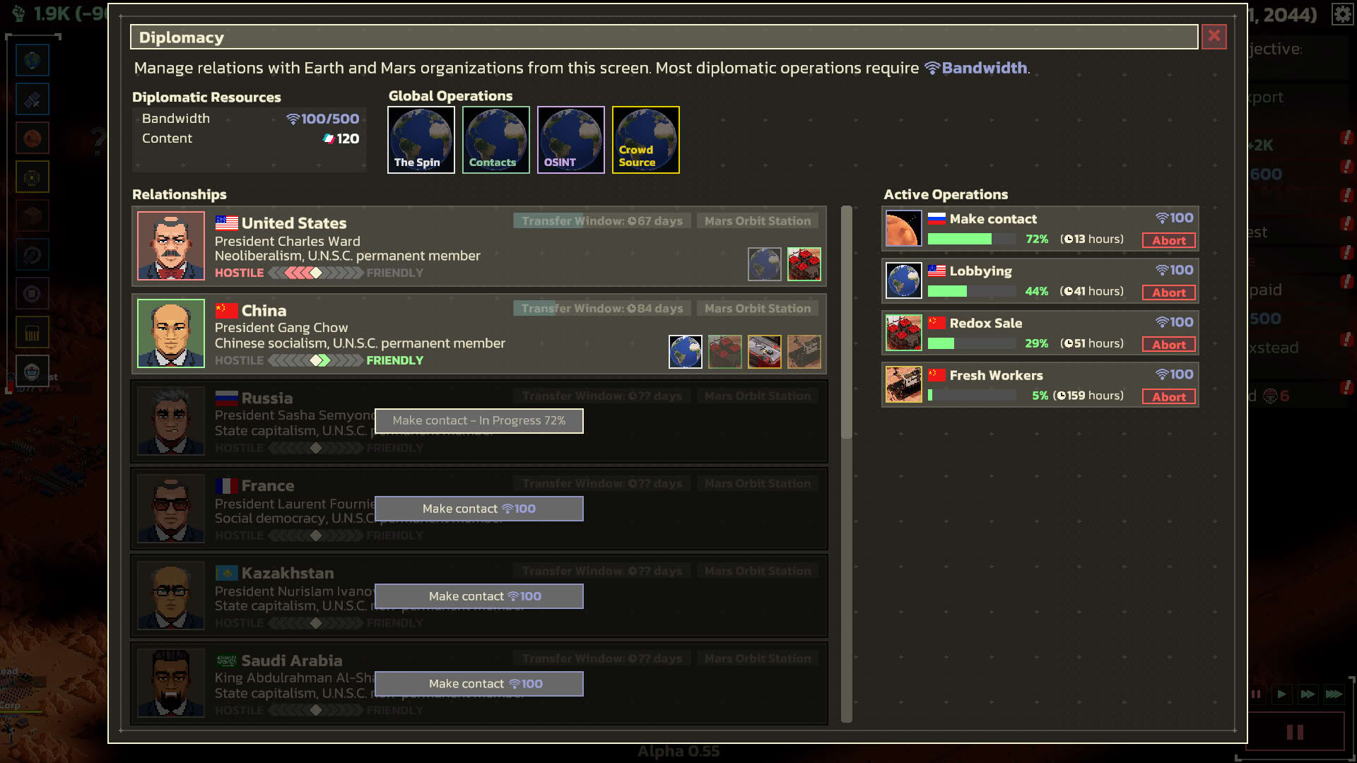 Screenshot for Mars Tactics
