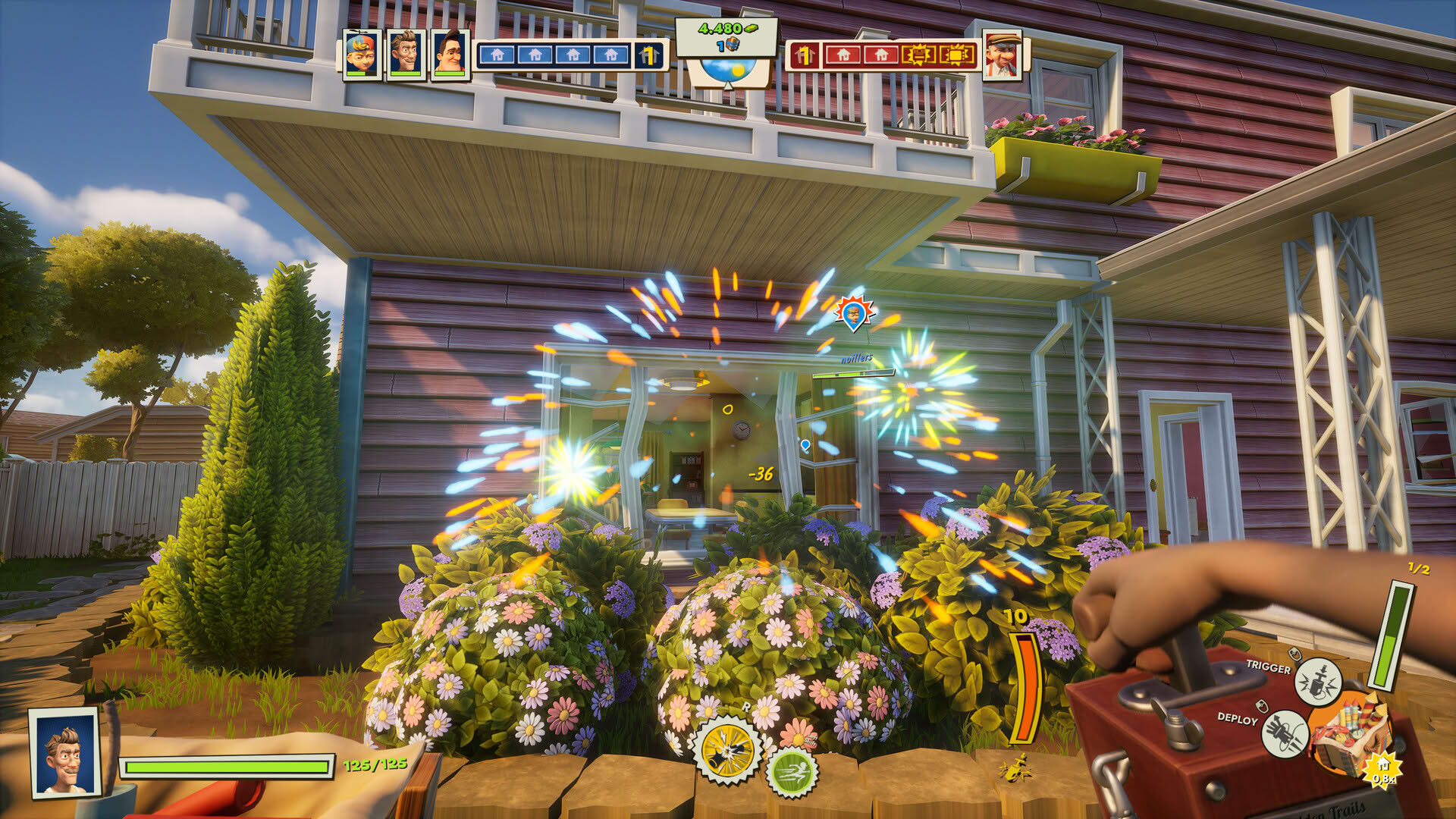 Screenshot for Neighbors: Suburban Warfare