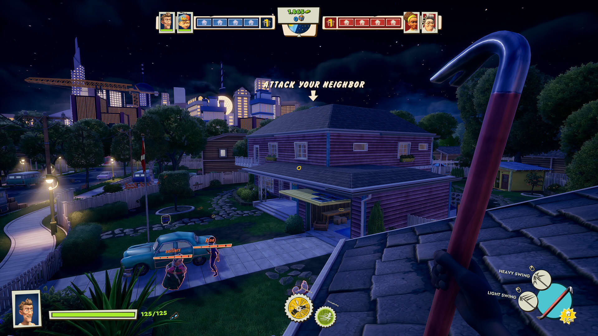 Screenshot for Neighbors: Suburban Warfare