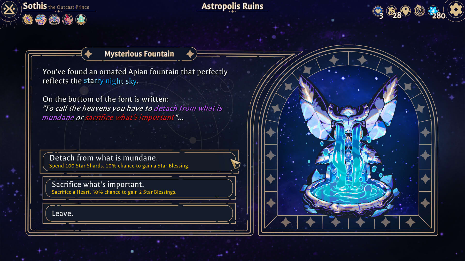 Screenshot for Astrea: Six-Sided Oracles