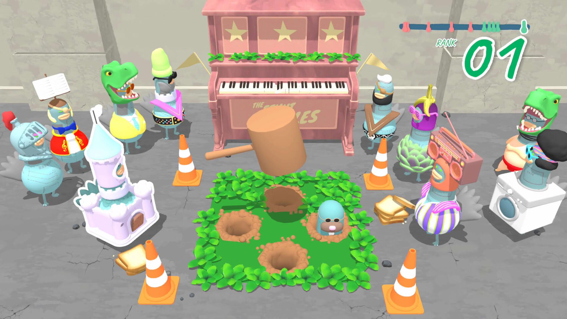 Screenshot for HeadBangers: Rhythm Royale