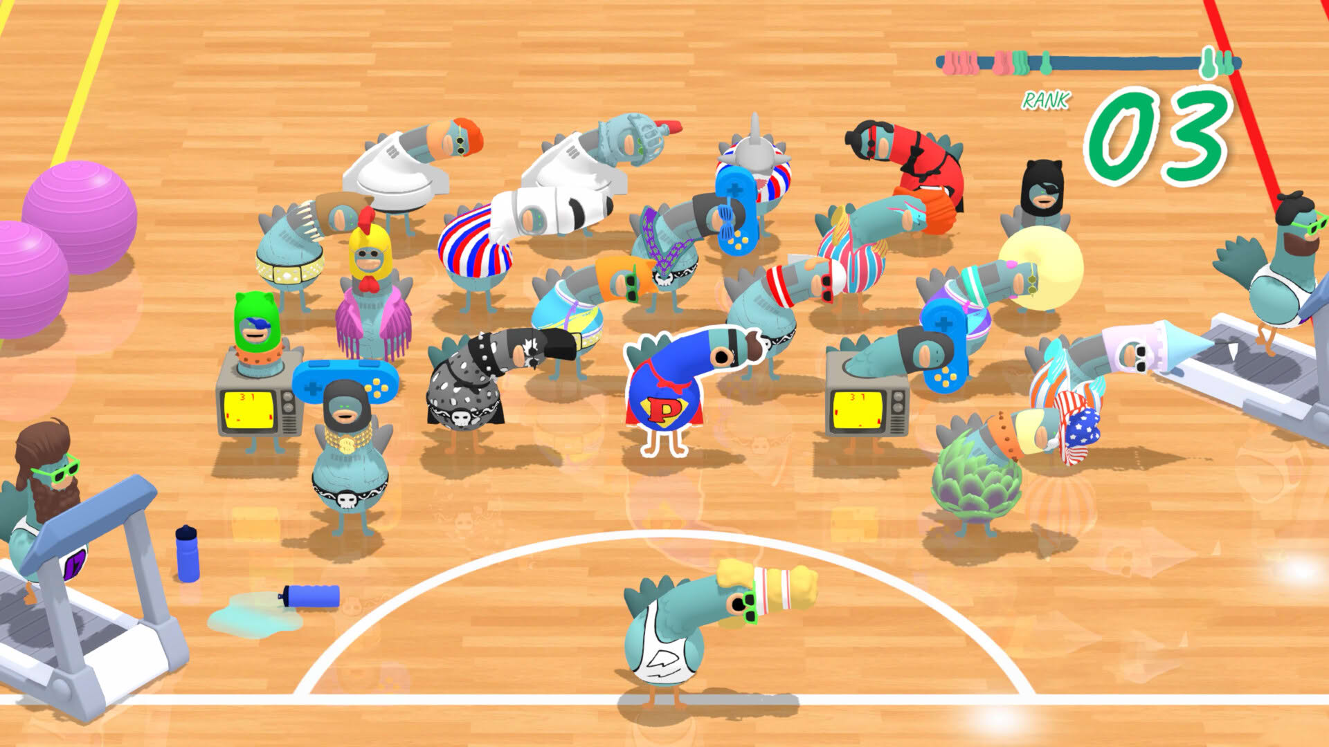 Screenshot for HeadBangers: Rhythm Royale