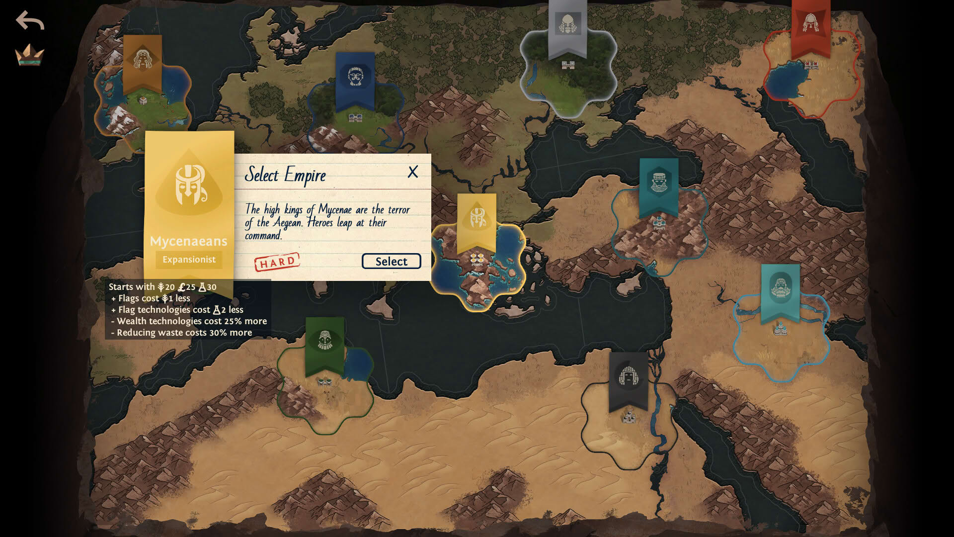 Screenshot for Ozymandias