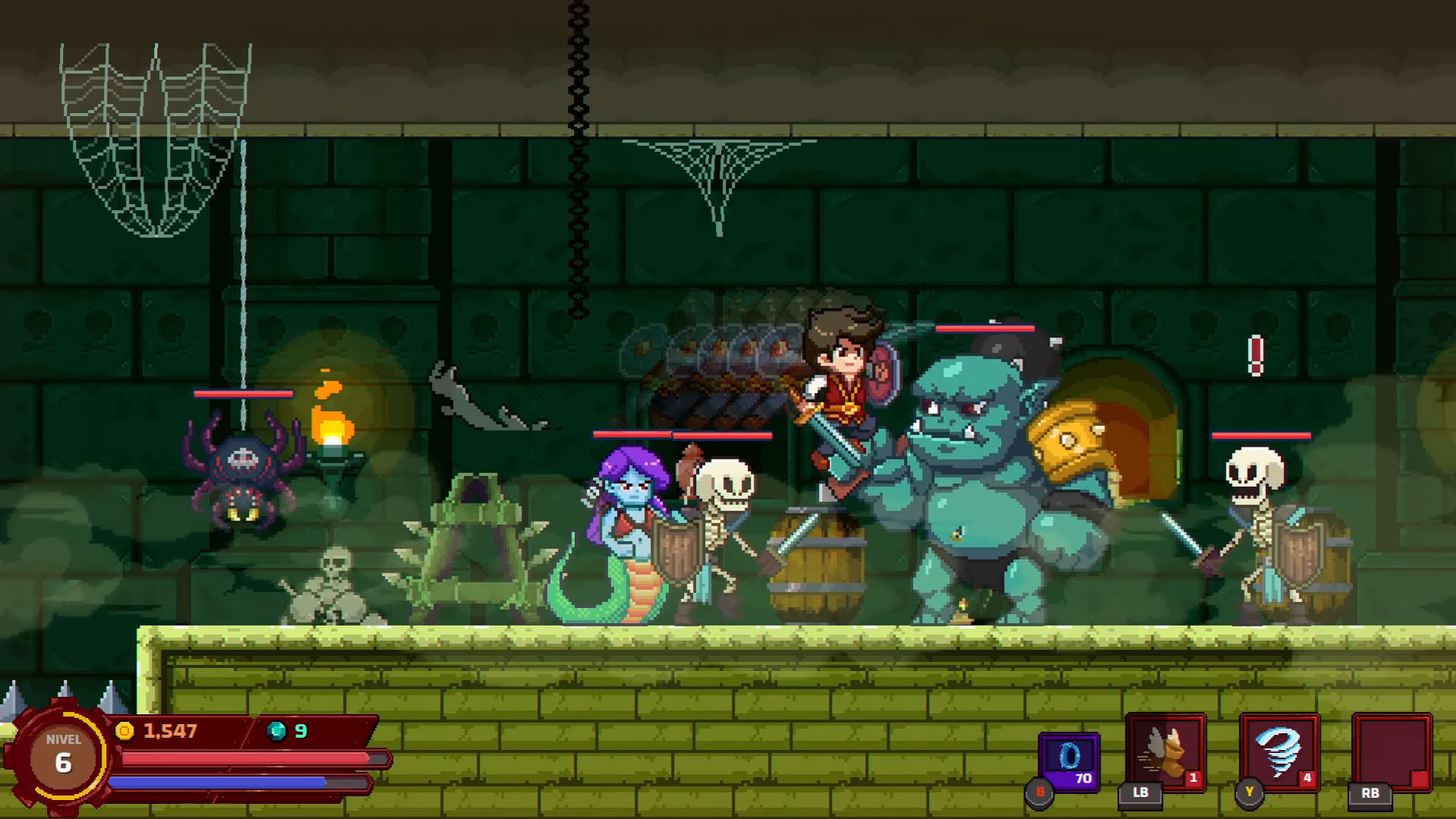 Screenshot for Hack and Slime