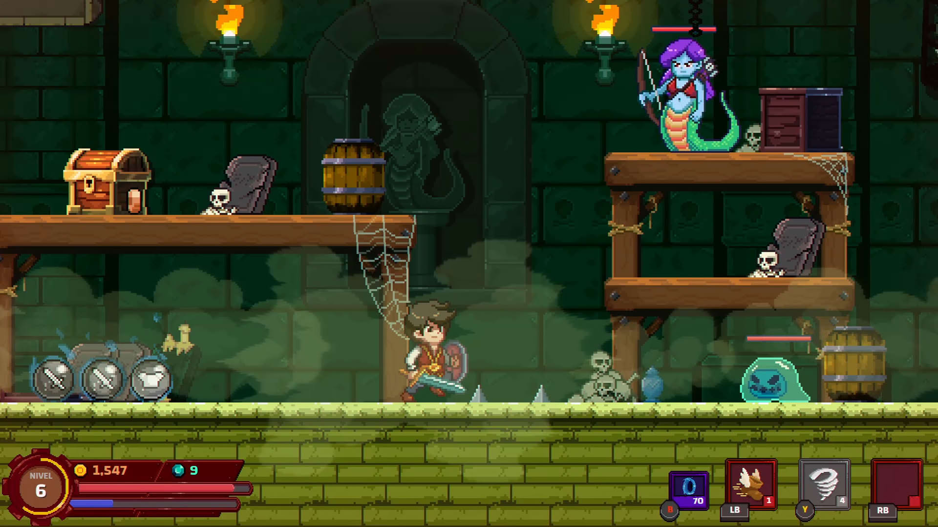 Screenshot for Hack and Slime