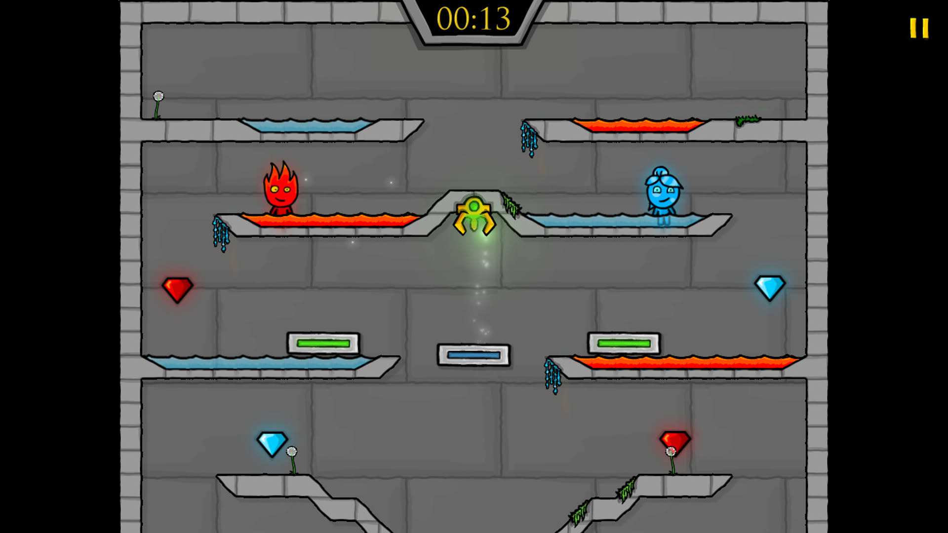Screenshot for Fireboy & Watergirl: Fairy Tales
