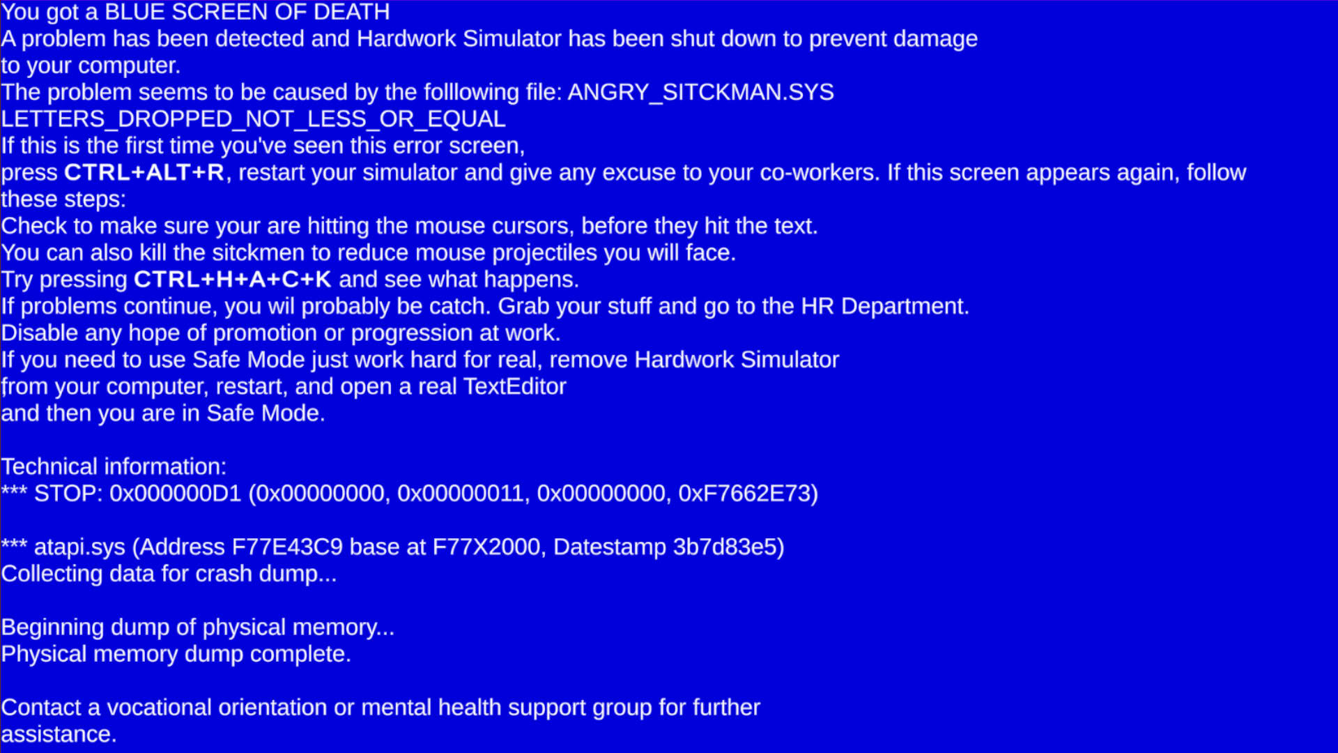 Screenshot for Hardwork Simulator