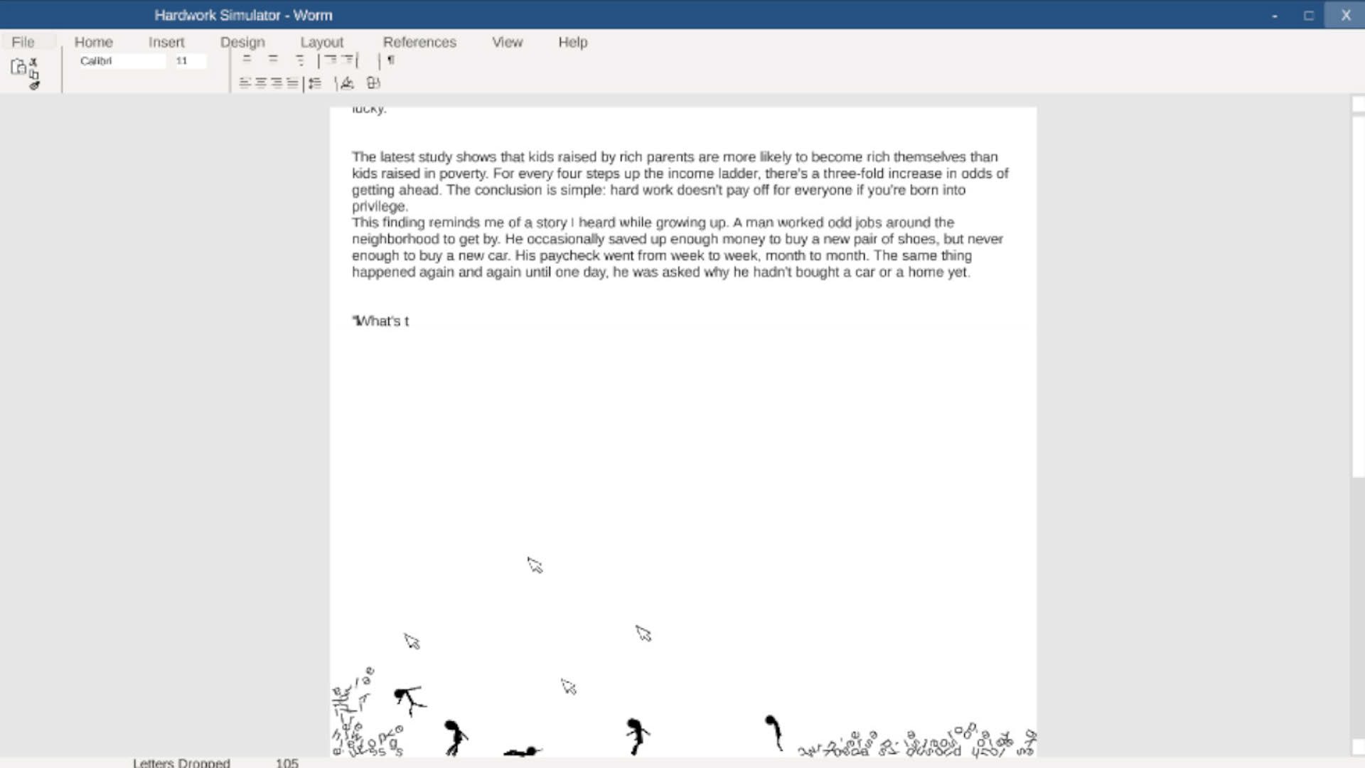 Screenshot for Hardwork Simulator