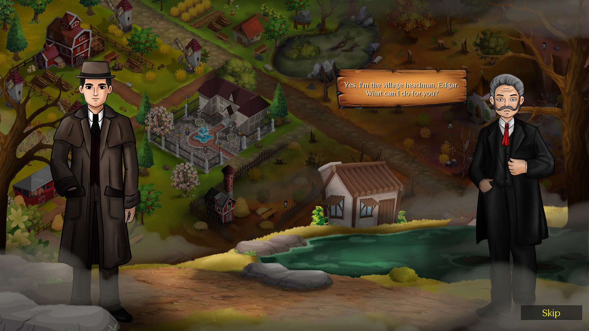 Screenshot for Gaslamp Cases 2: The Haunted Village