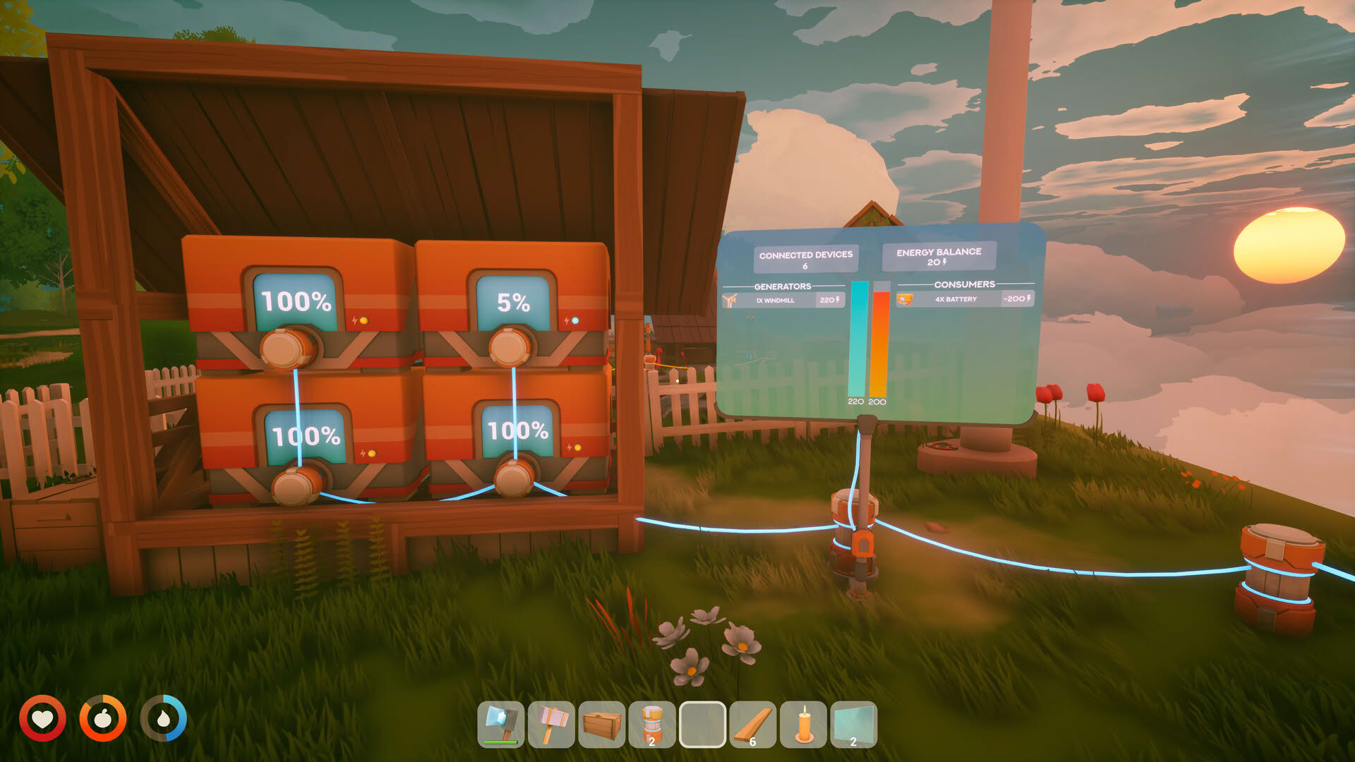 Screenshot for Solarpunk