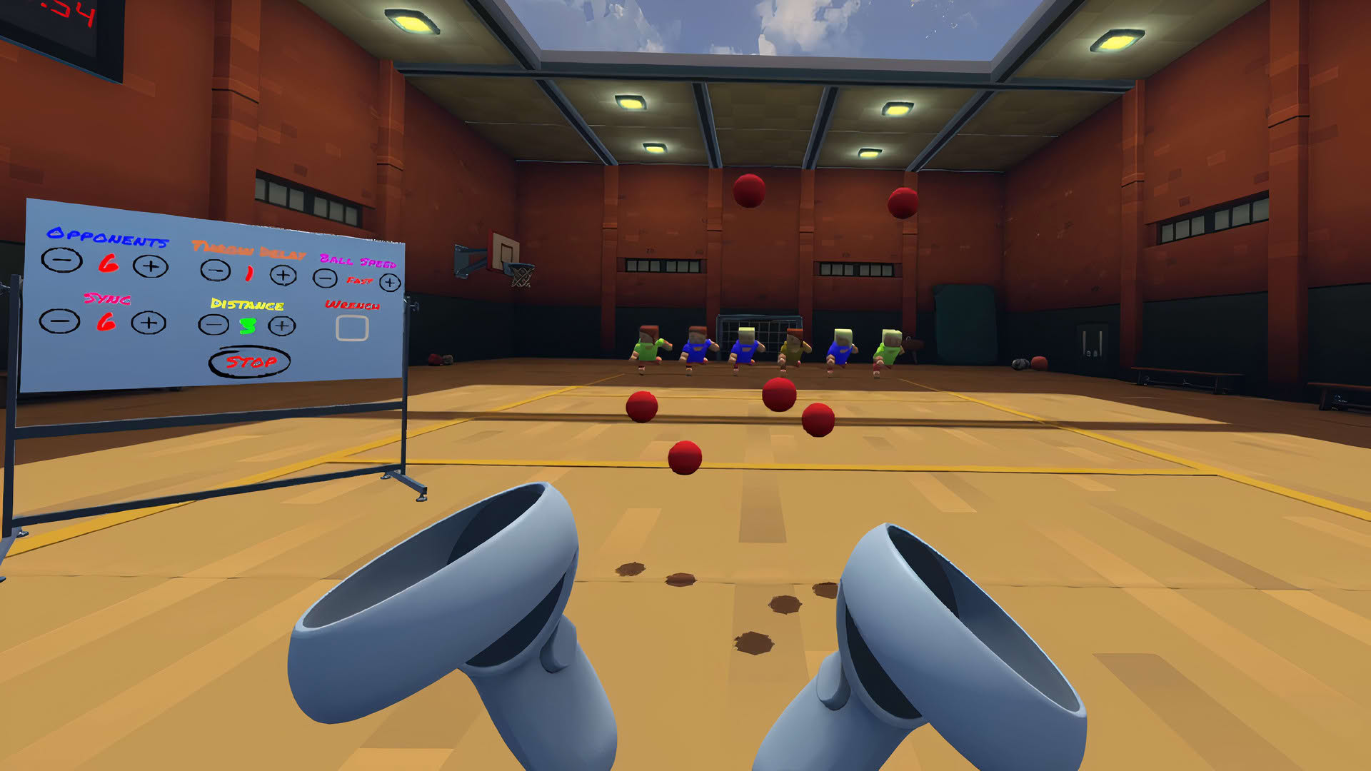 Screenshot for VR Dodgeball Trainer