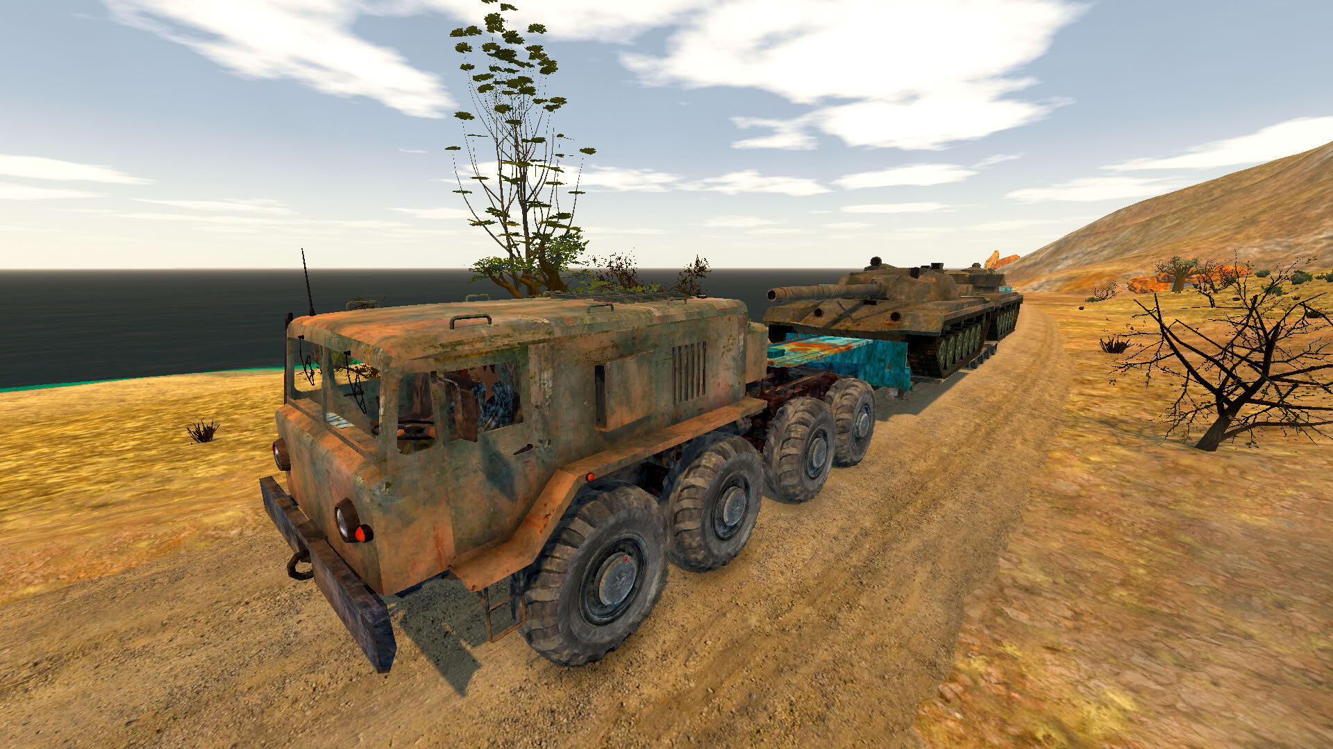 Screenshot for The Slaverian Trucker
