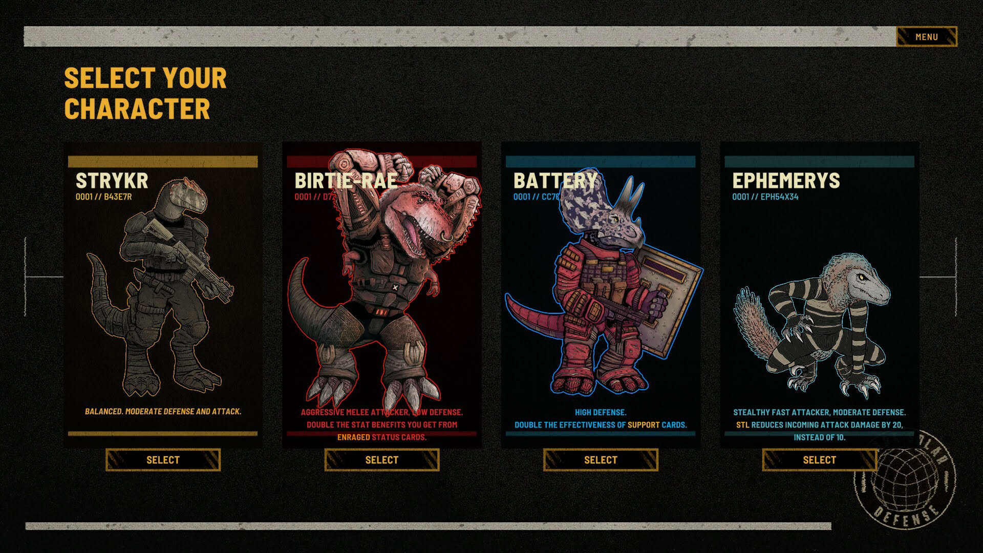 Screenshot for Dino Mercs
