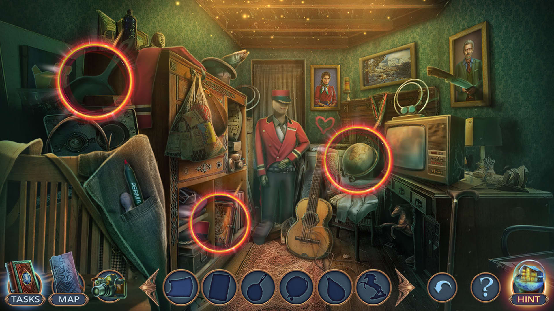 Screenshot for Mystical Riddles: Snowy Peak Hotel - Collector's Edition