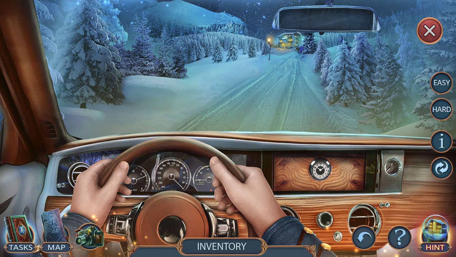 Screenshot for Mystical Riddles: Snowy Peak Hotel - Collector's Edition