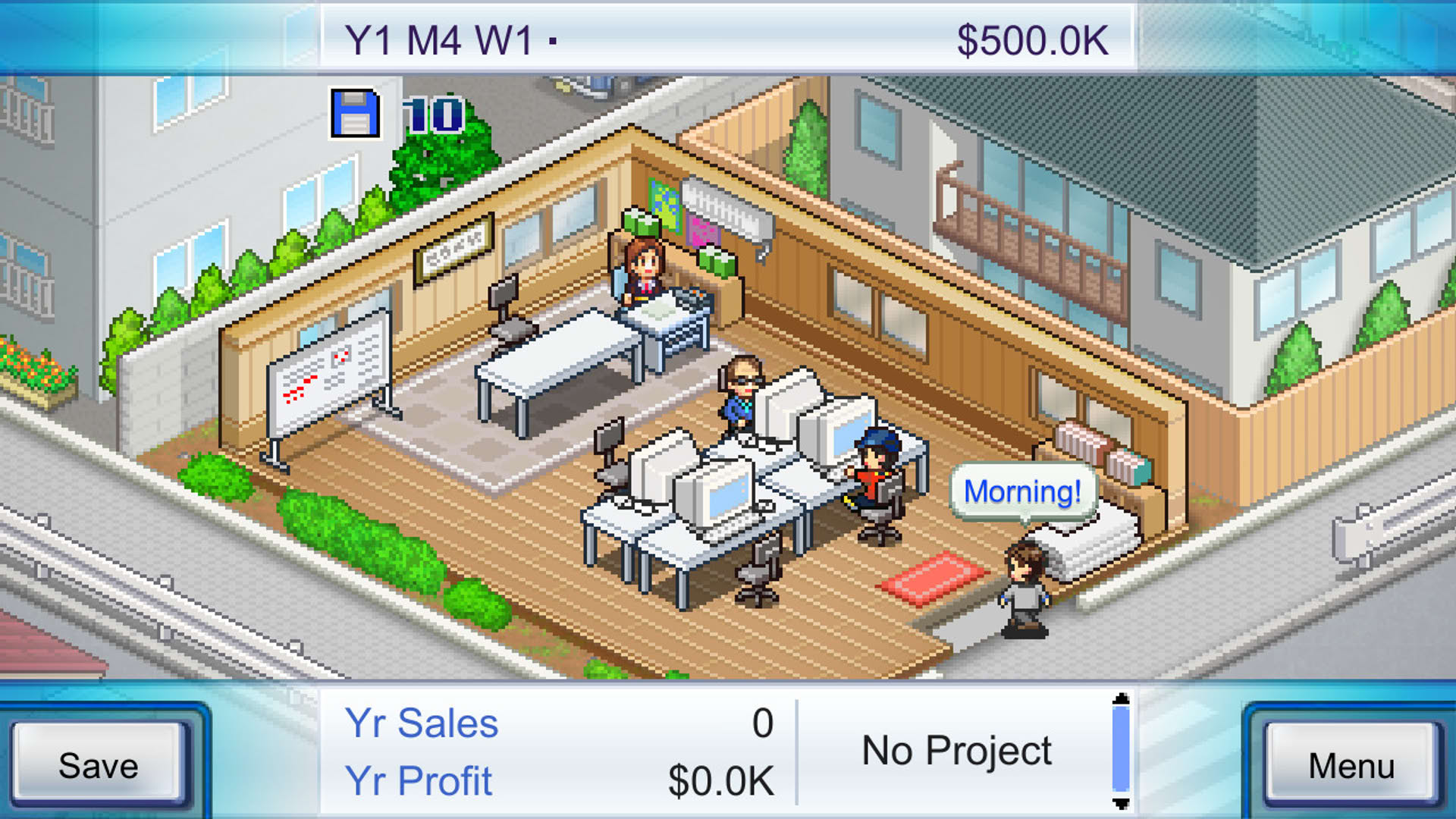 Screenshot for Game Dev Story