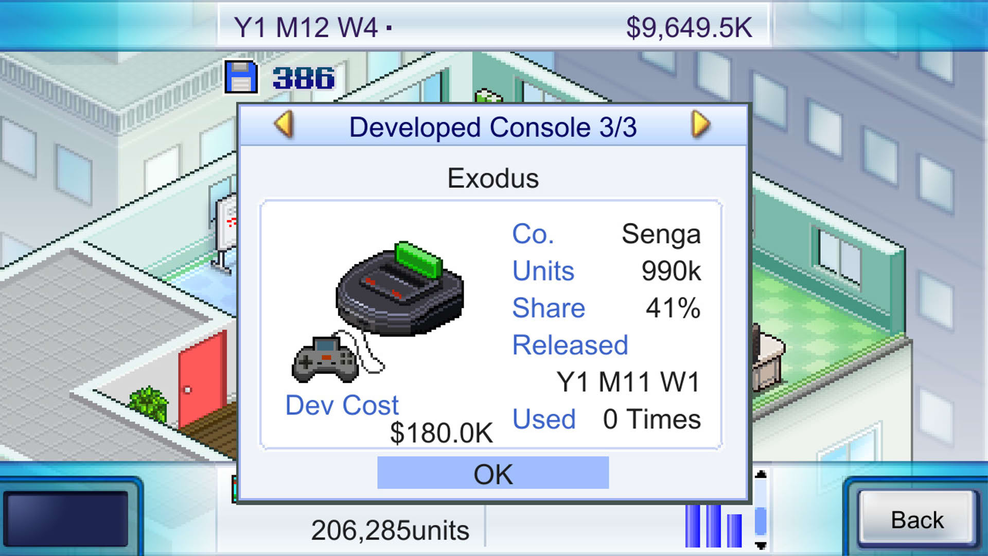 Screenshot for Game Dev Story