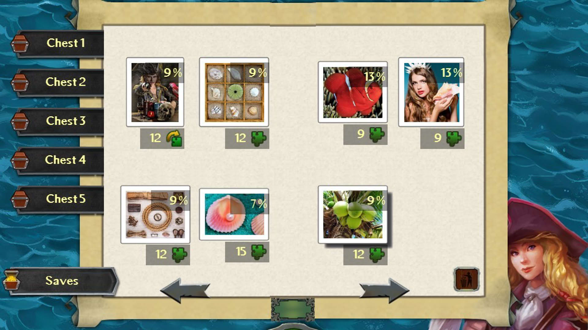 Screenshot for Pirate Jigsaw 2