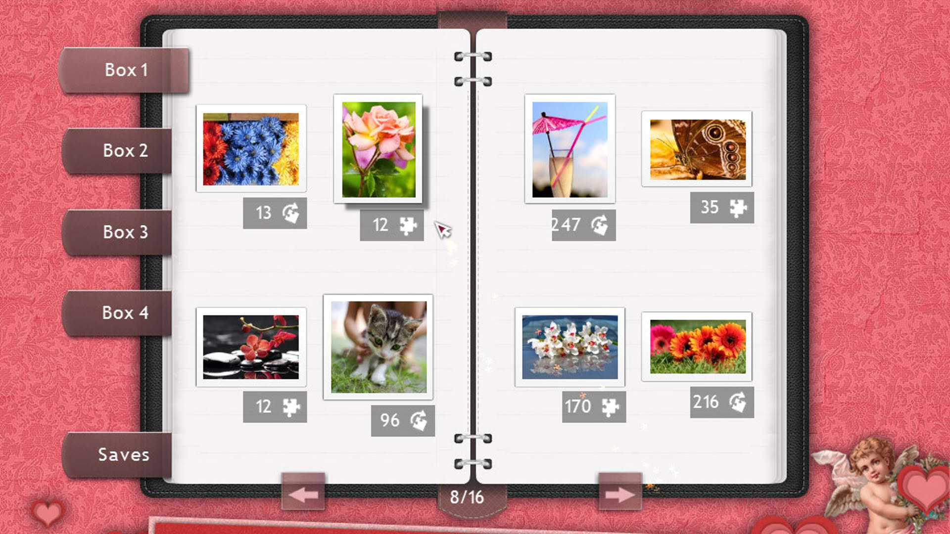 Screenshot for Holiday Jigsaw Valentines Day