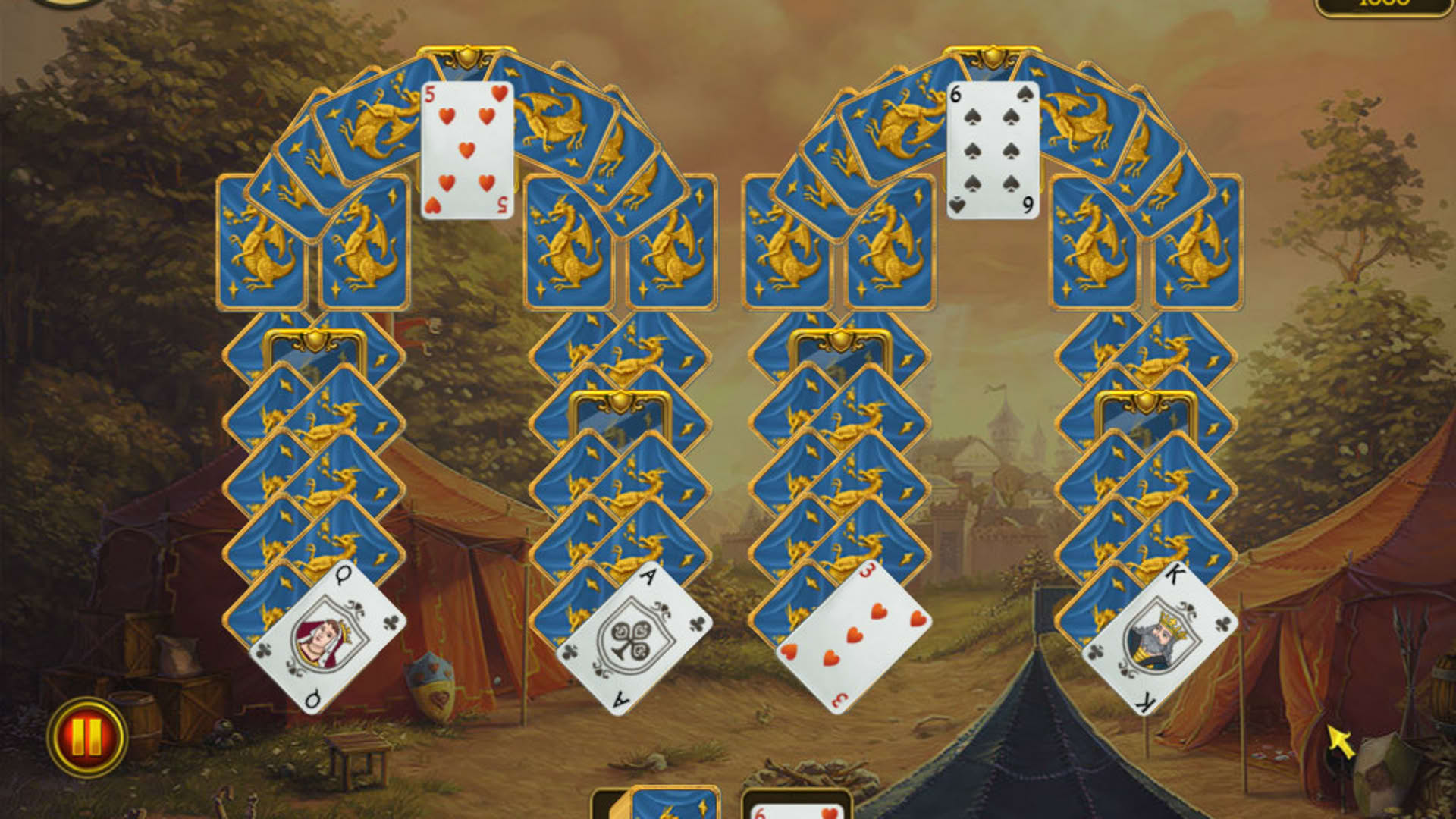 Screenshot for Knight Solitaire 2
