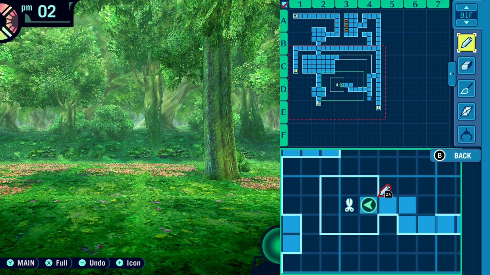 Screenshot for Etrian Odyssey HD
