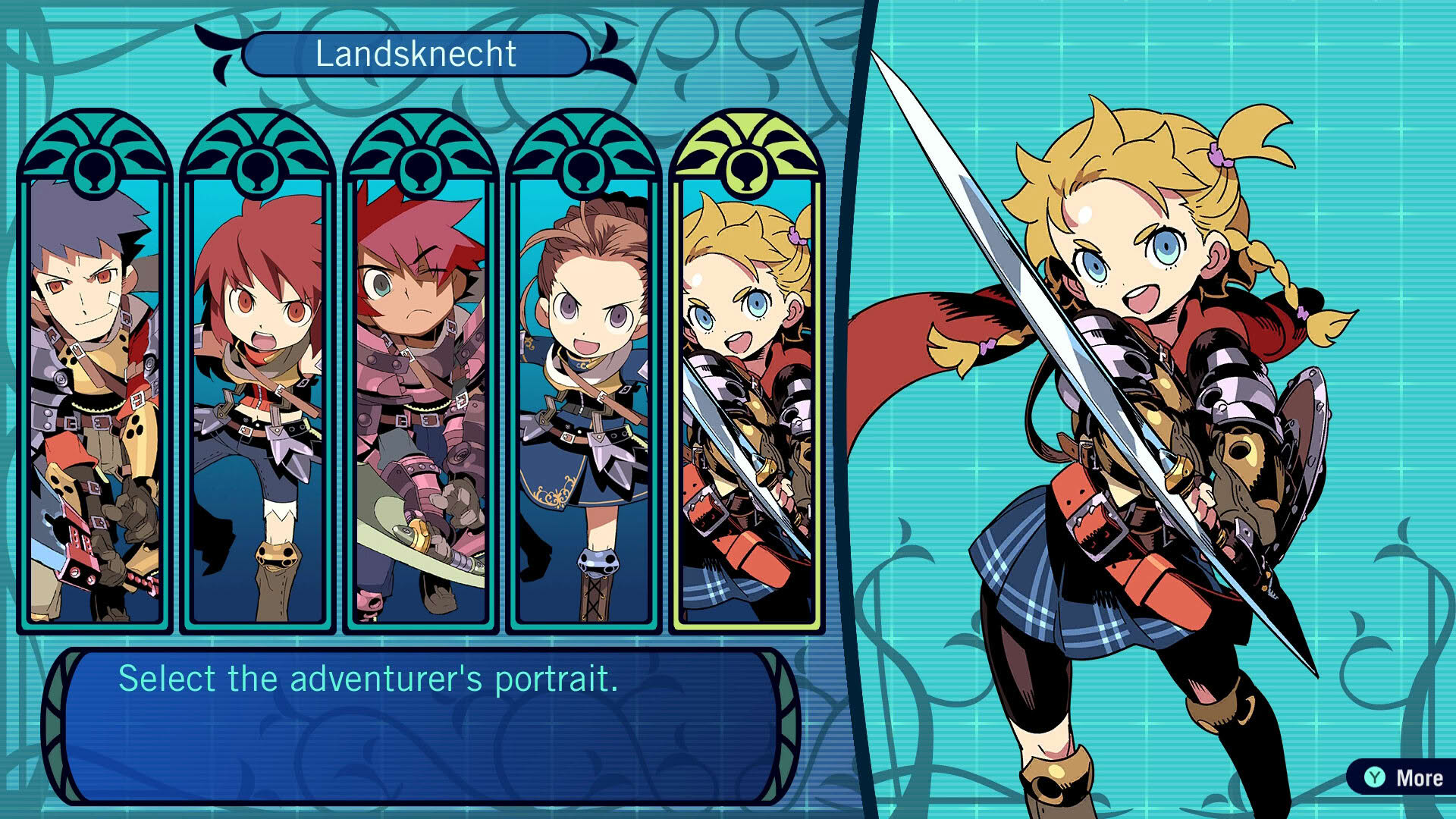Screenshot for Etrian Odyssey HD