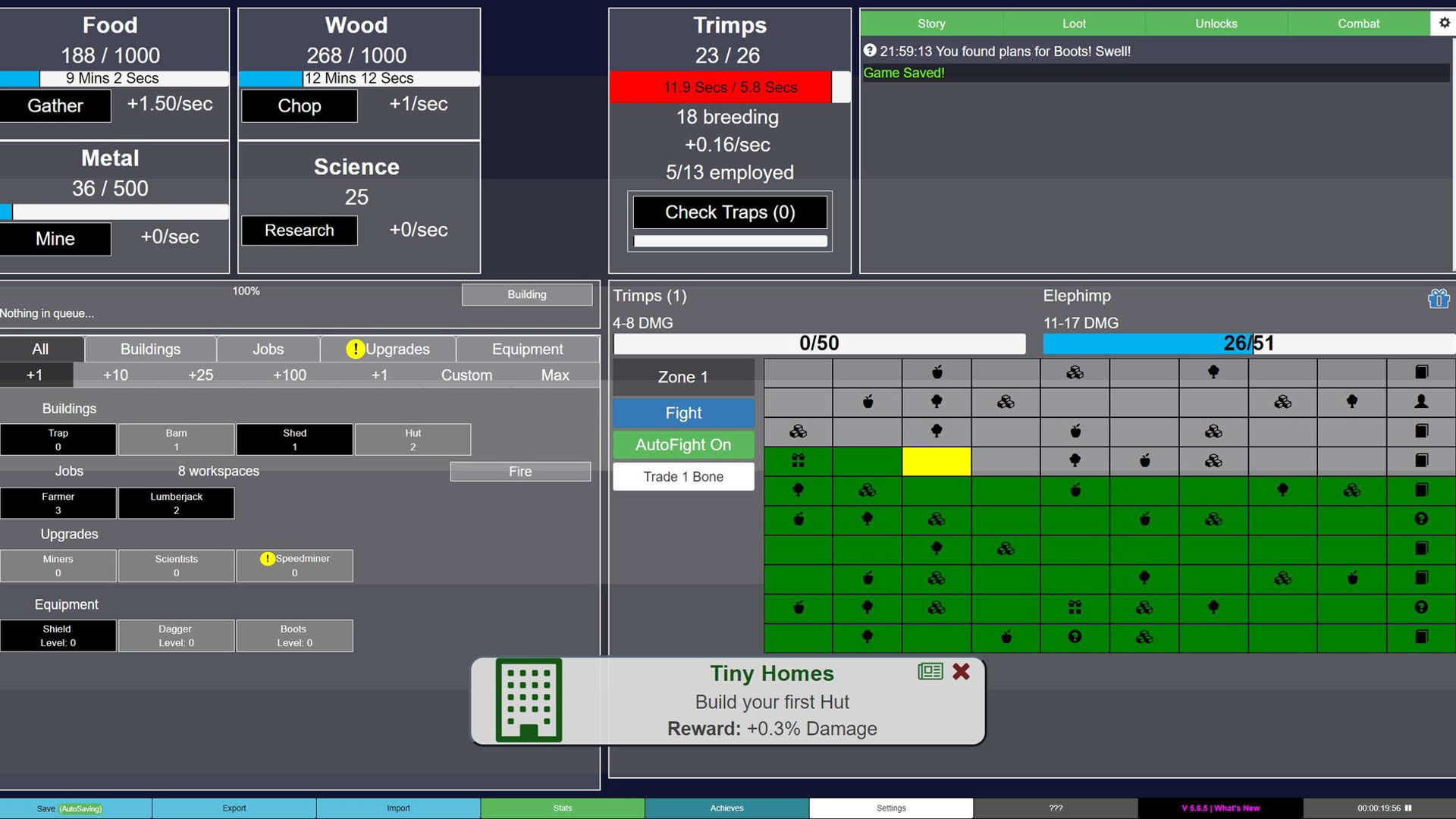 Screenshot for Trimps