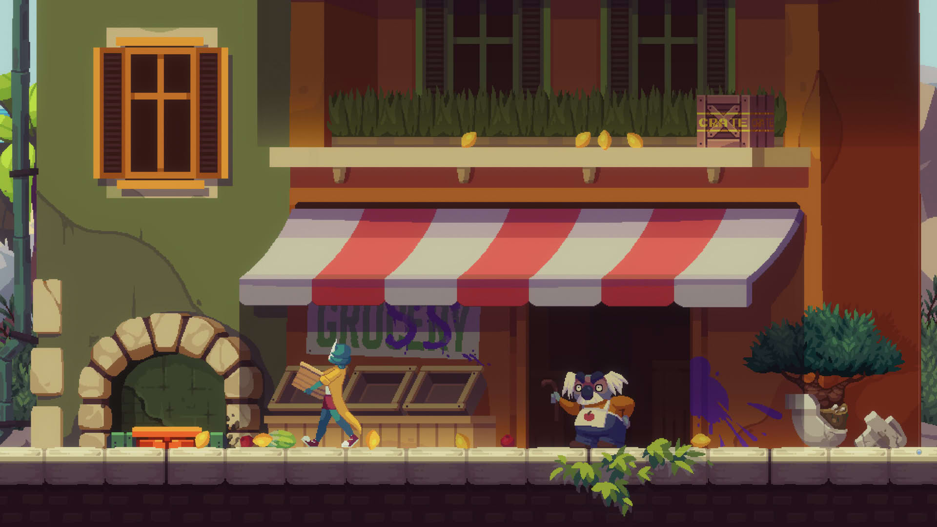 Screenshot for Peppered: An Existential Platformer