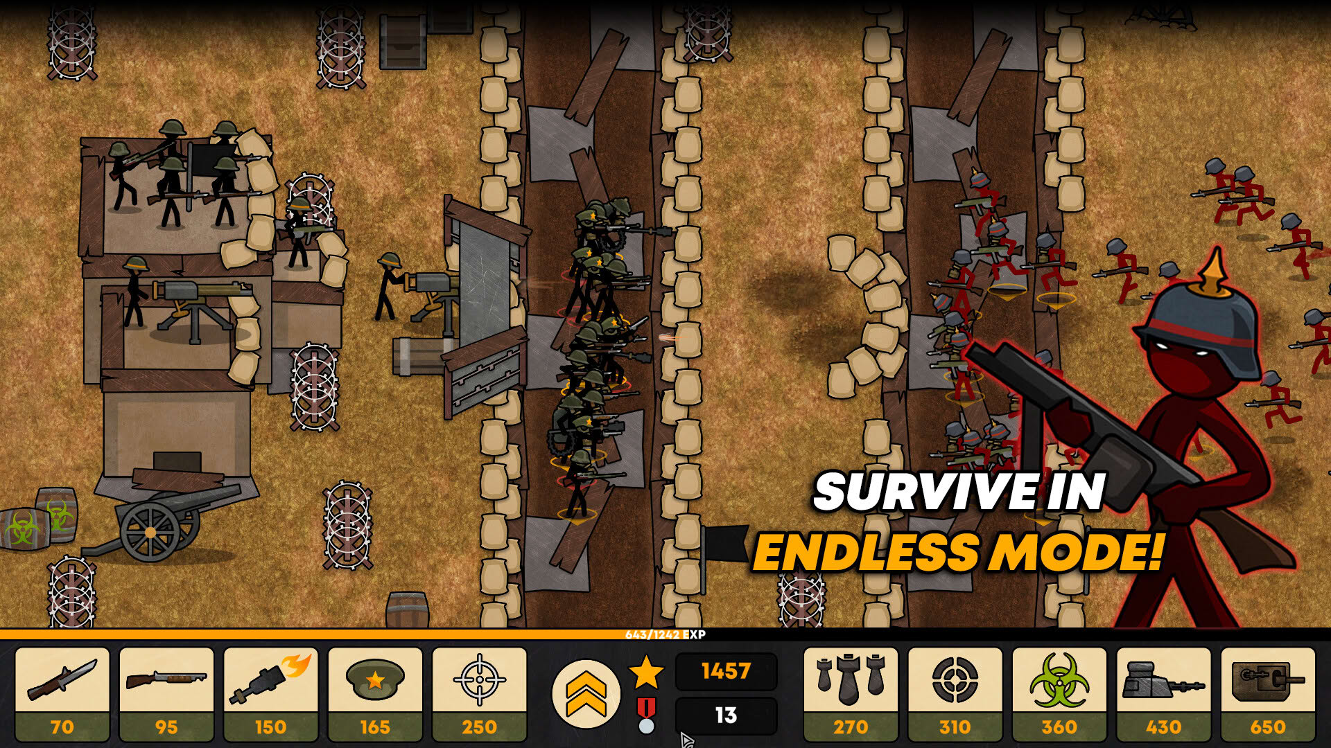Screenshot for Stickman Trenches