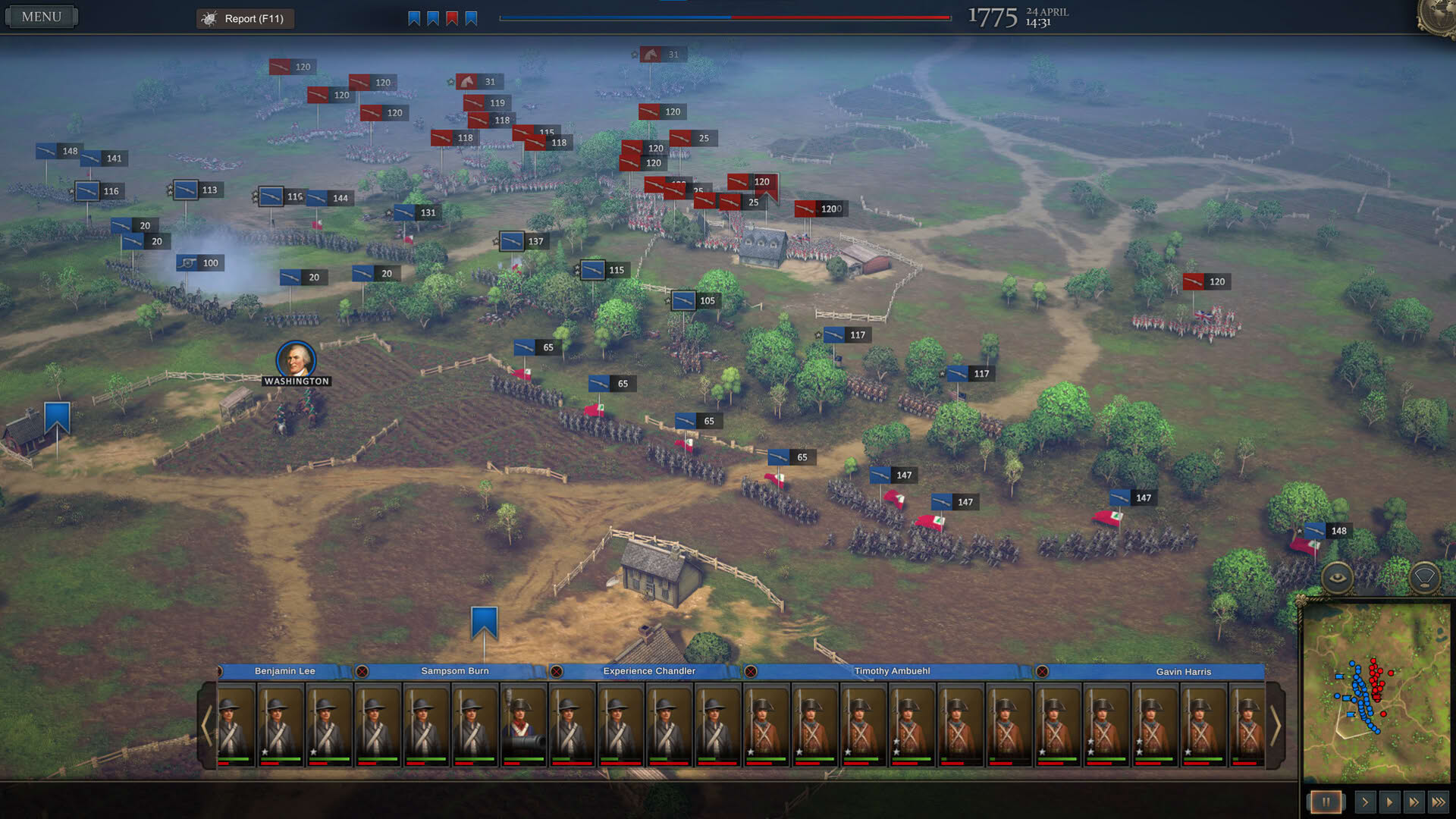 Screenshot for Ultimate General: American Revolution