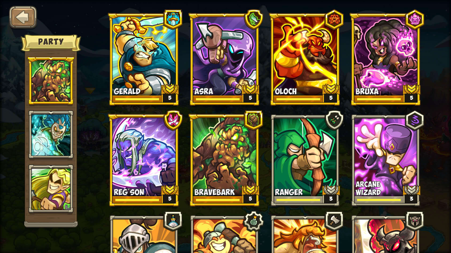Screenshot for Legends of Kingdom Rush