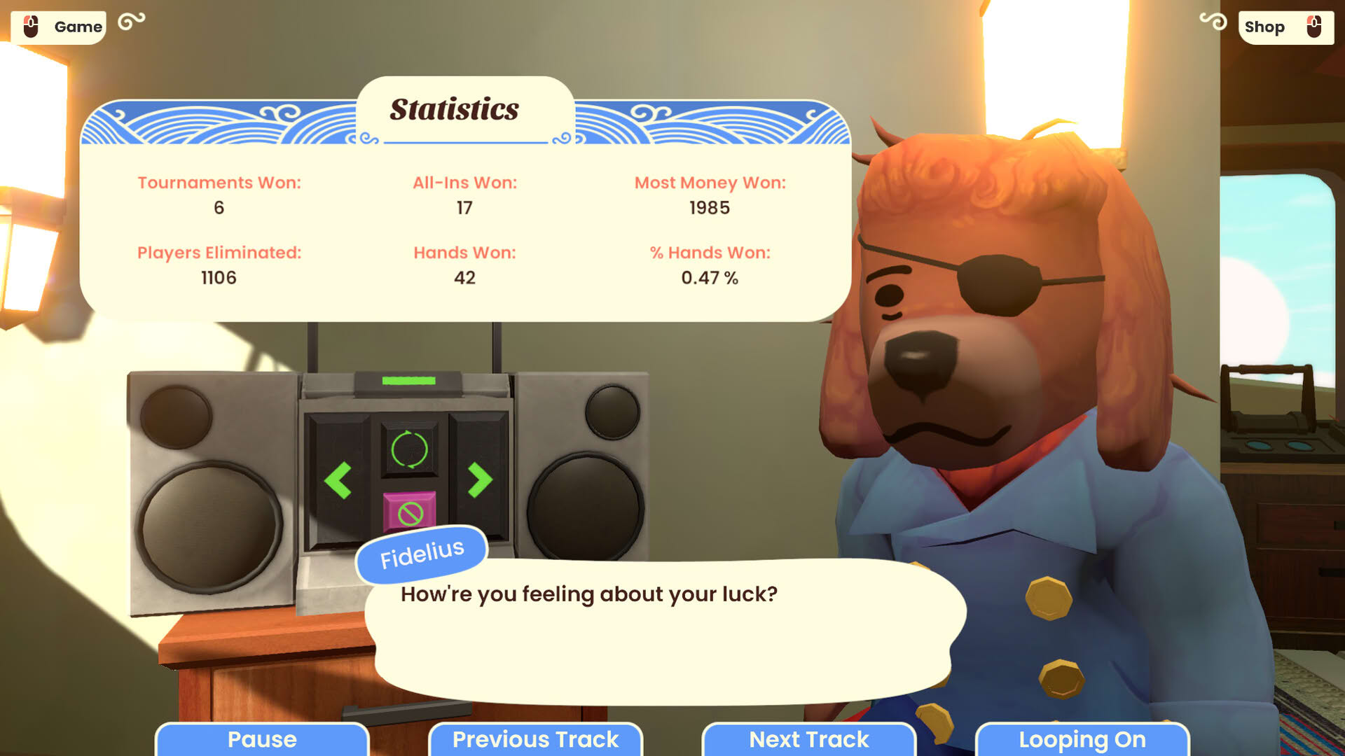 Screenshot for Sunshine Shuffle