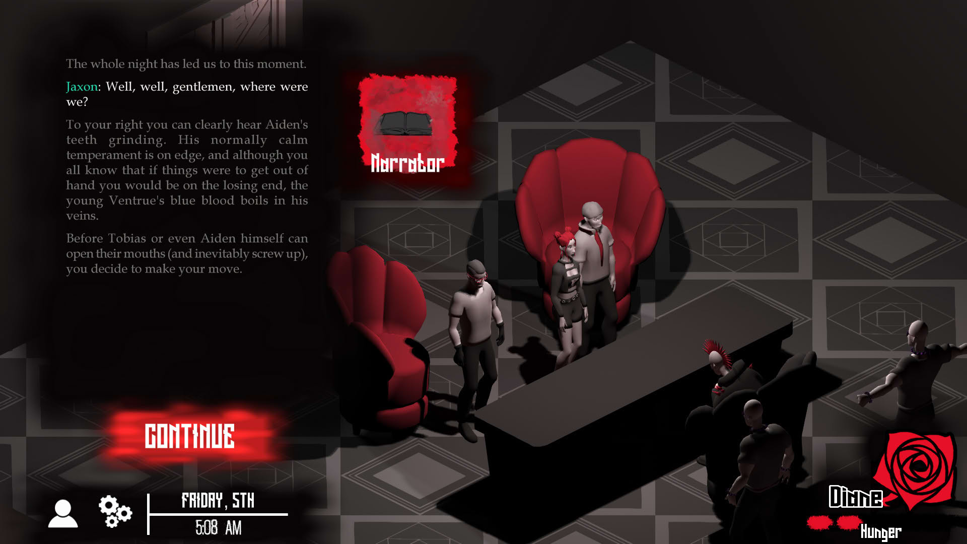 Screenshot for Vampire: The Masquerade - Heartless Lullaby