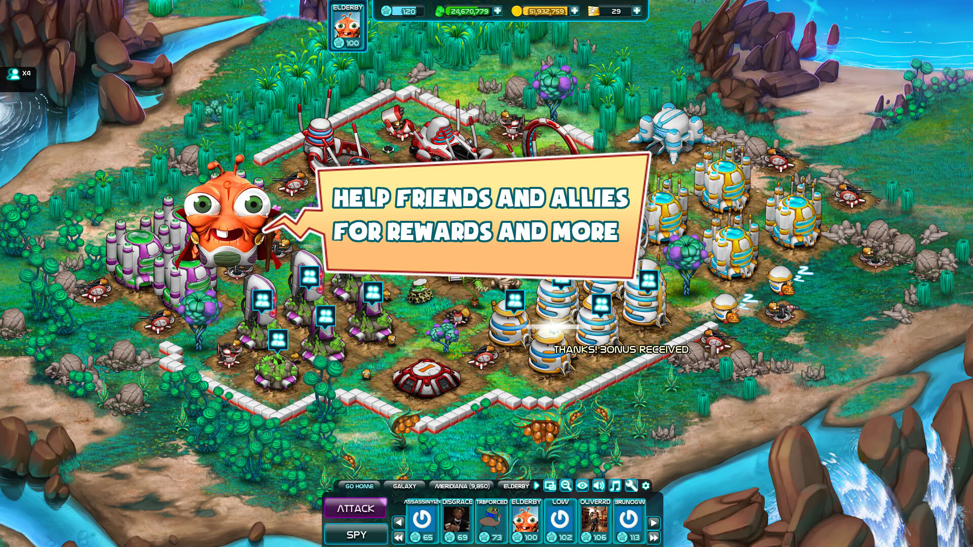 Screenshot for Galaxy Life
