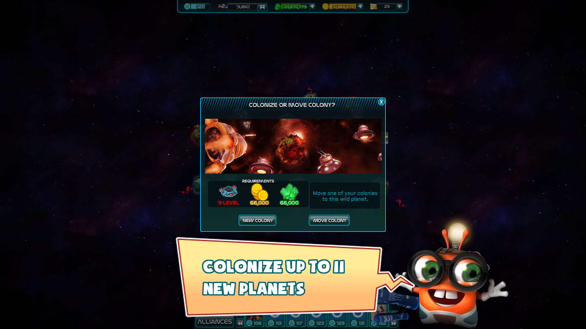 Screenshot for Galaxy Life