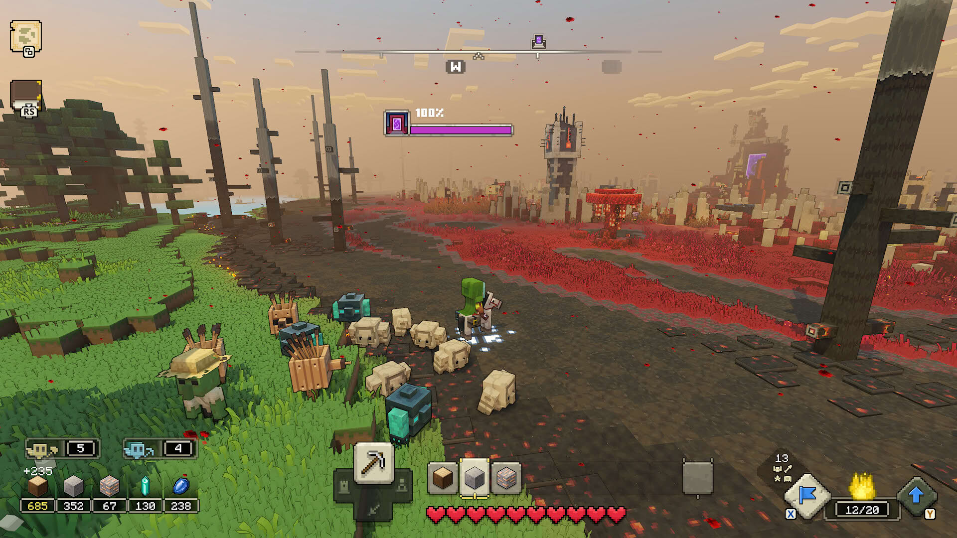 Screenshot for Minecraft: Legends