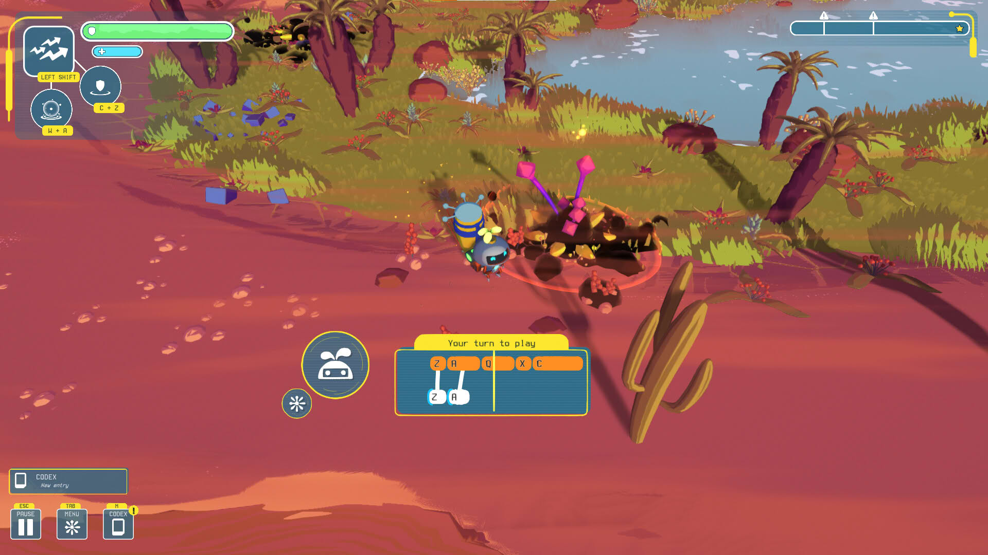 Screenshot for Melobot: A Last Song