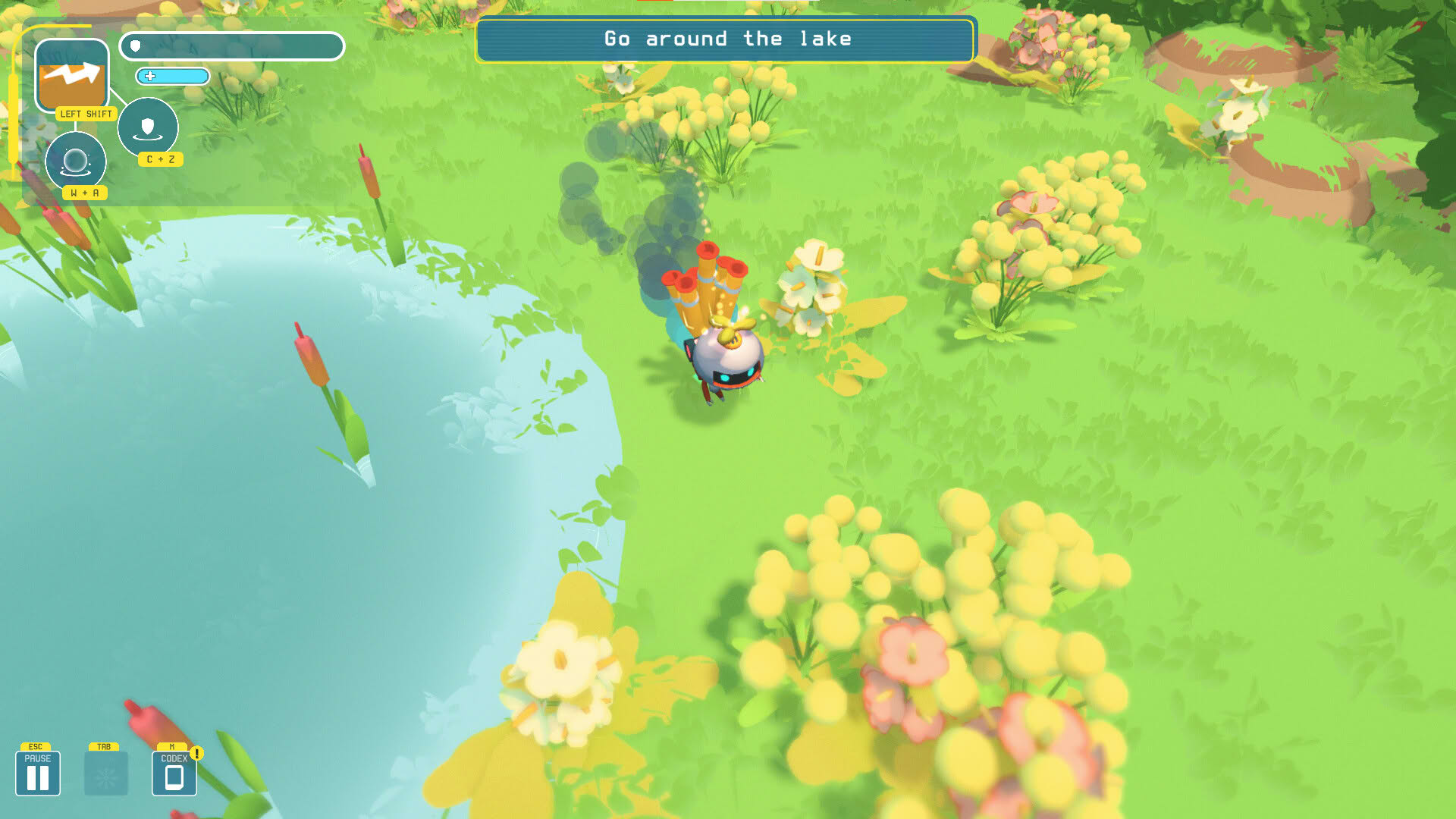 Screenshot for Melobot: A Last Song