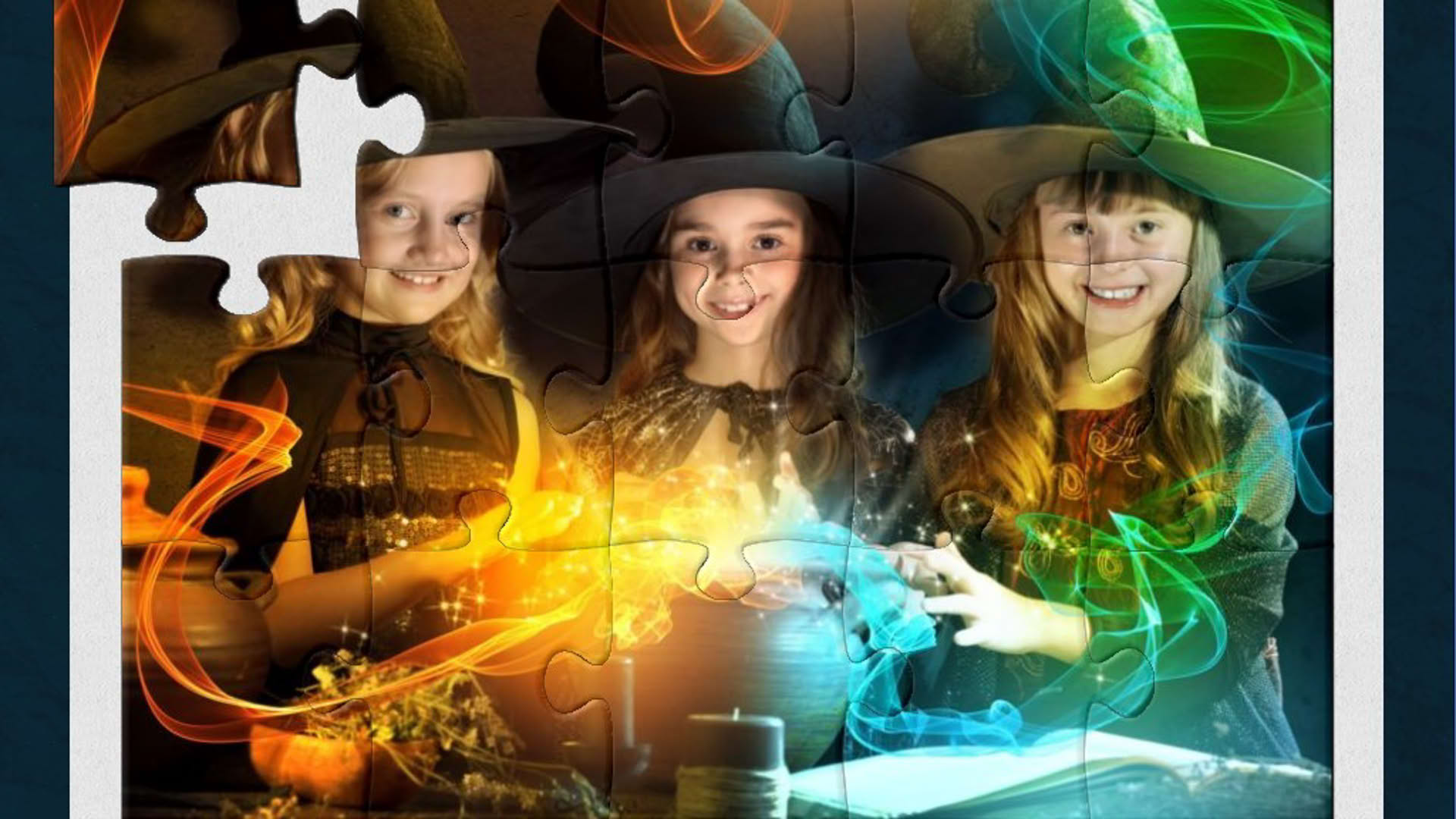 Screenshot for Holiday Jigsaw: Halloween 4