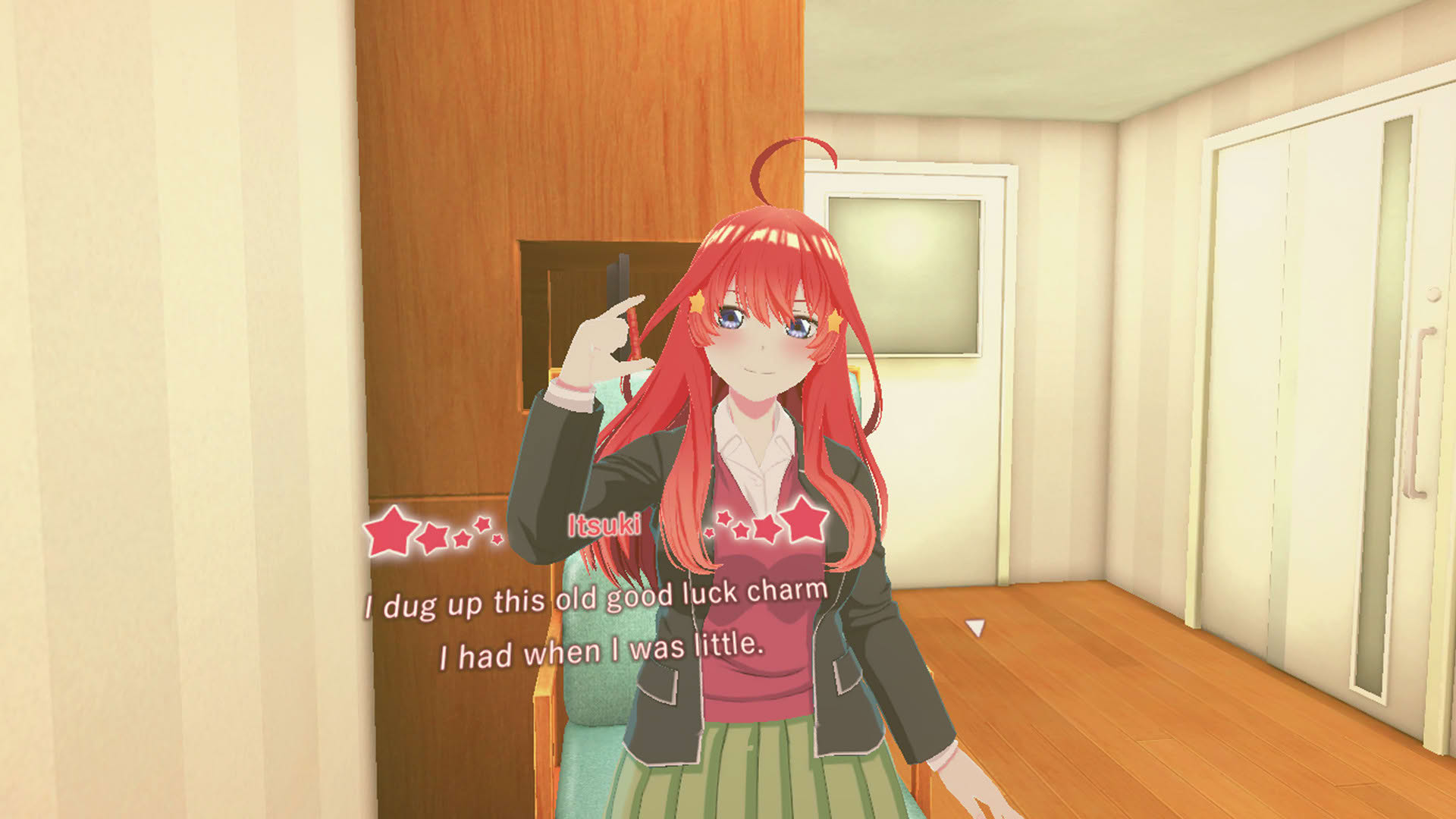 Screenshot for The Quintessential Quintuplets: Omoide VR - Itsuki