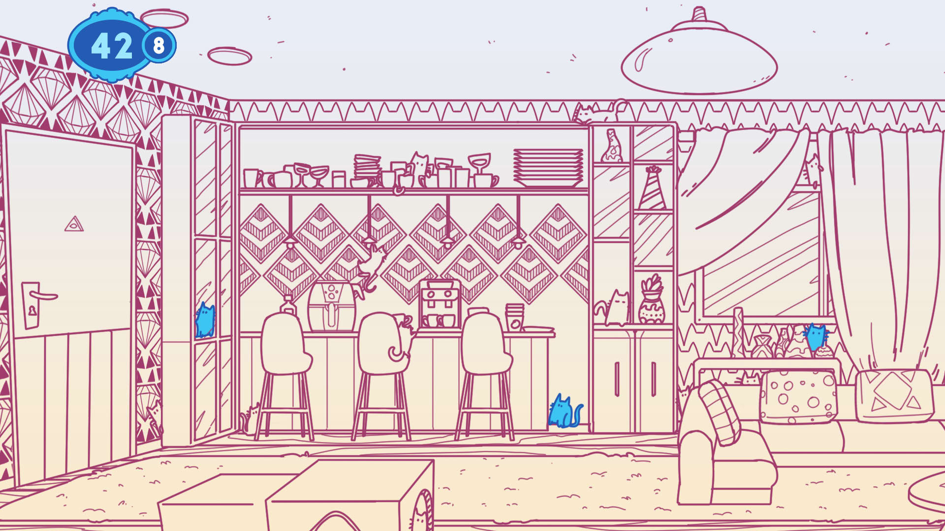 Screenshot for A Building Full of Cats